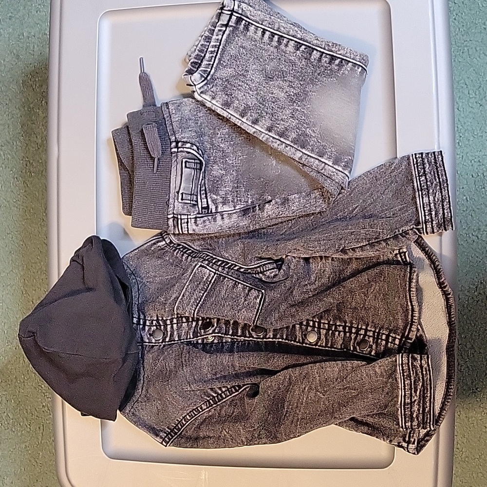 Wonder nation jean jacket and jeans